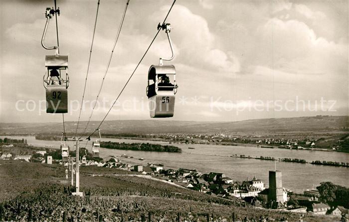 Ruedesheim Rhein Niederwald Seilbahn