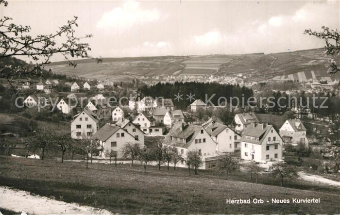 Bad Orb Panorama Neues Kurviertel