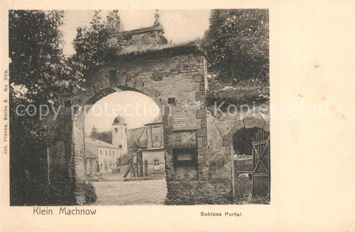 Kleinmachnow Schloss Portal