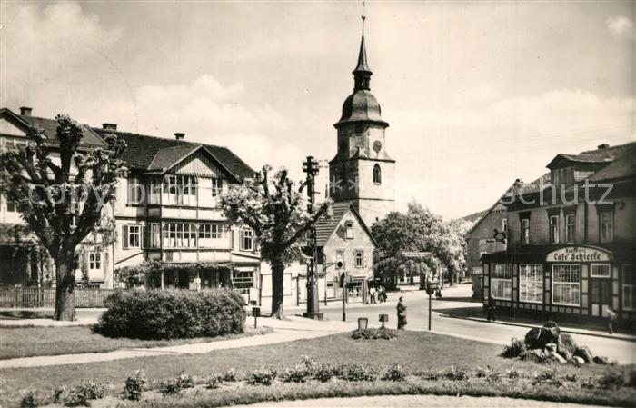 Friedrichroda Platz der VVN Kirche