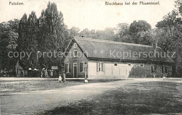 Potsdam Blockhaus bei der Pfaueninsel