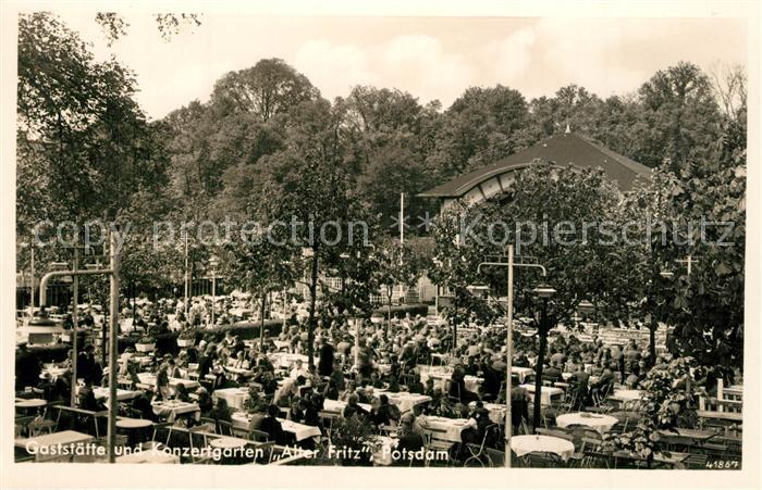 Potsdam Gaststaette und Konzertgarten Alter Fritz