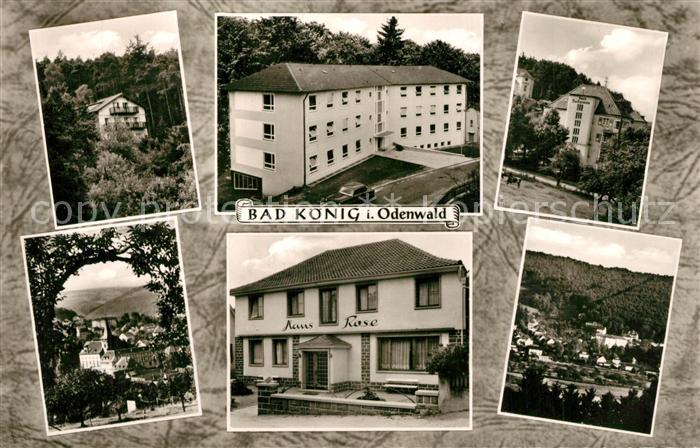 Bad Koenig Odenwald Hotels und Pensionen Panorama