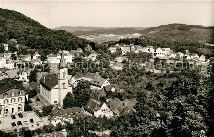 Lindenfels Odenwald Panorama Hoehenluftkurort Perle des Odenwaldes
