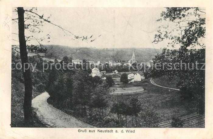 Neustadt Wied Landschaftspanorama