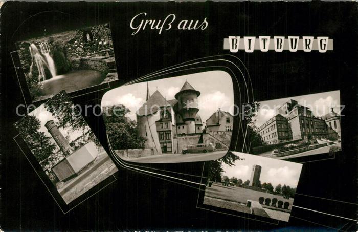 Bitburg Mariengrotte Bierbrunnen Ehrenfriedhof Altstadt Krankenhaus