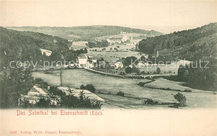 Eisenschmitt Landschaftspanorama Salmtal