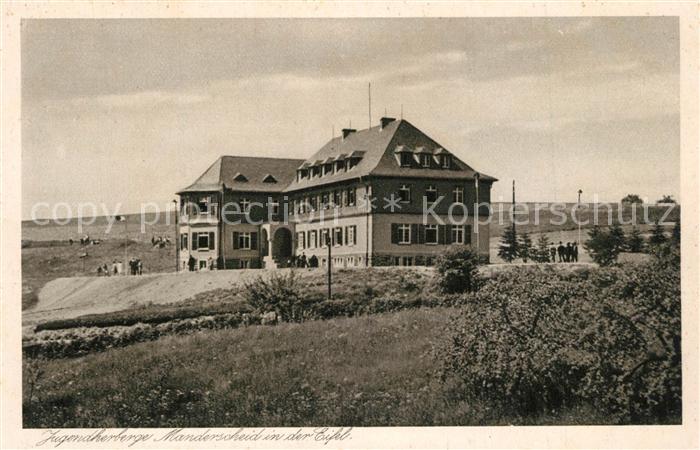Manderscheid Eifel Jugendherberge Kupfertiefdruck