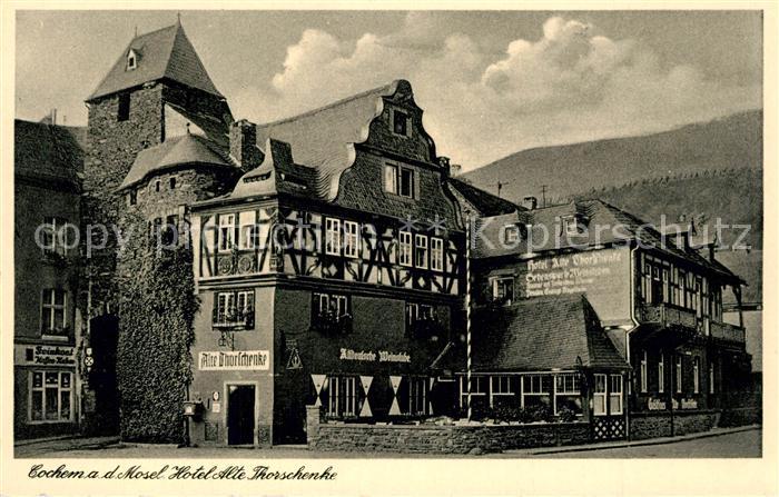 Cochem Mosel Hotel Alte Torschenke Fachwerkhaus