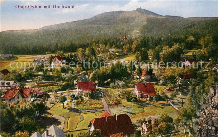 Ober Oybin Panorama Zittauer Gebirge
