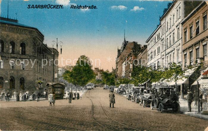 SAARBRueCKEN Saarland Reichstrasse