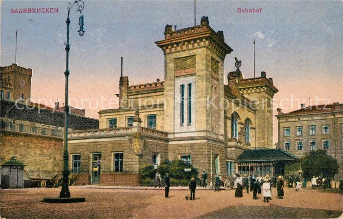SAARBRueCKEN Saarland Bahnhof