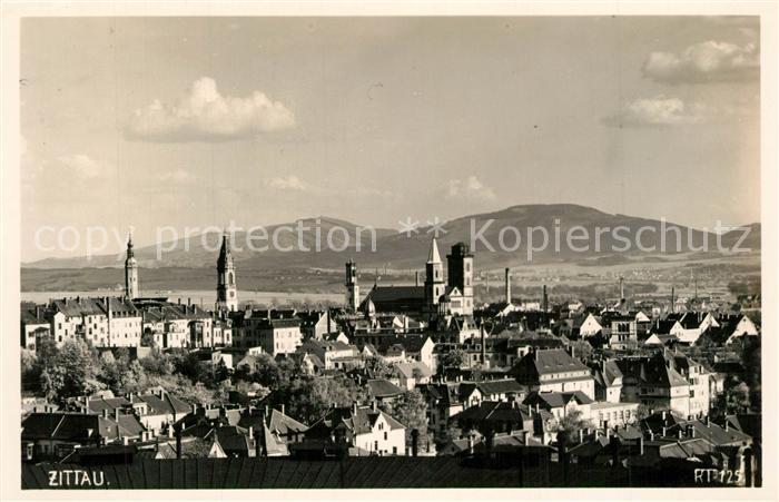 Zittau Stadtpanorama