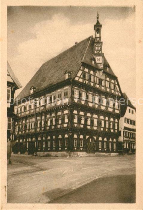 Markgroeningen Rathaus Fachwerkhaus