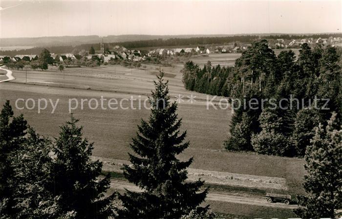 Simmersfeld Landschaftspanorama Erholungsort im Schwarzwald