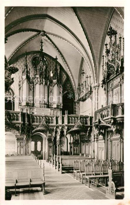 Goeggingen Wuerttemberg Hauskapelle der Hessing'schen Heilanstalt Innenansicht