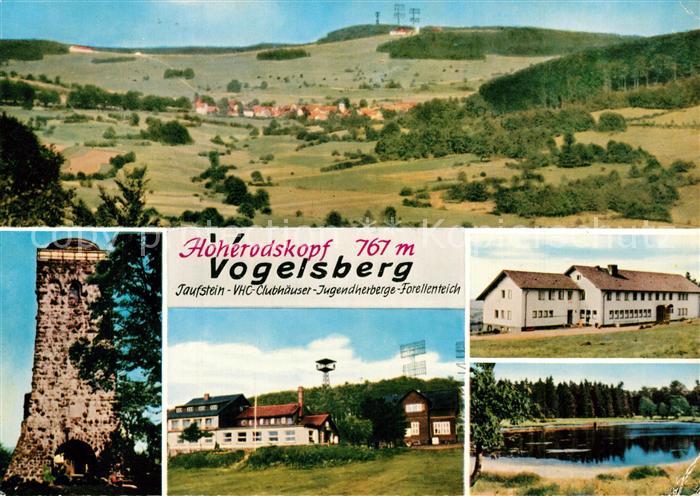 Schotten Hessen Landschaftspanorama Berggasthof Hoherodskopf Vogelsberg Aussicht