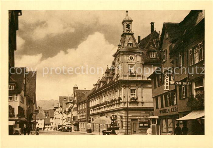 Geislingen Steige Innenstadt Altes Rathaus
