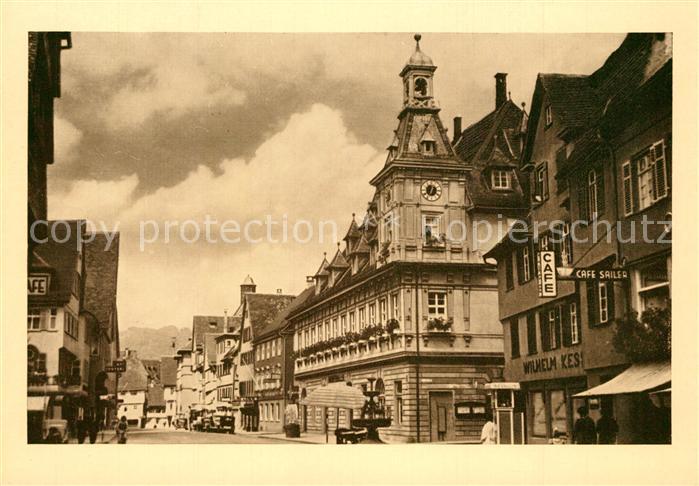 Geislingen Steige Innenstadt Altes Rathaus