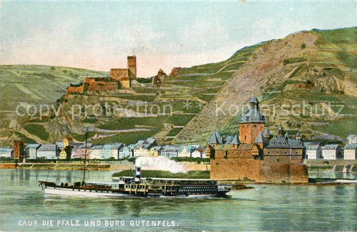 Caub Pfalz Burg Gutenfels
