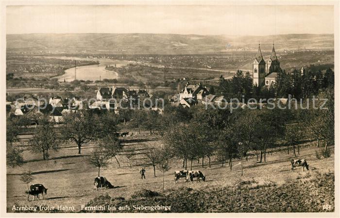 Arenberg Koblenz Roter Hahn Kirche Siebengebirge