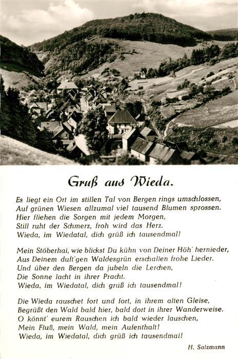 Wieda Panorama Heimatgedicht