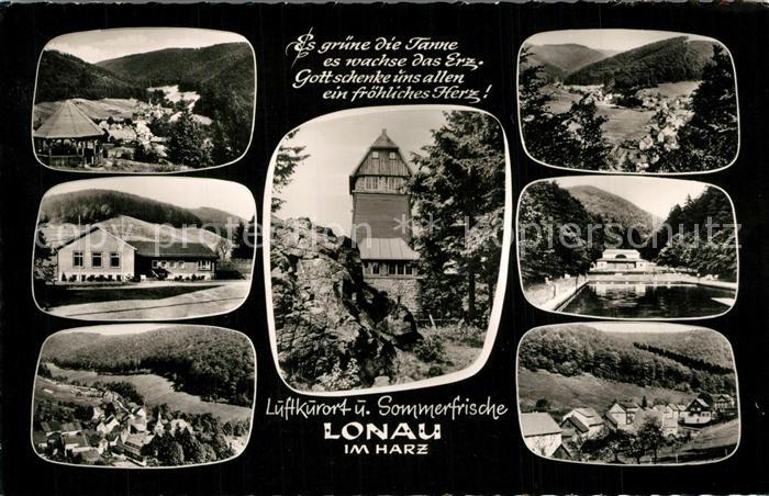 Lonau Schwimmbad Panorama