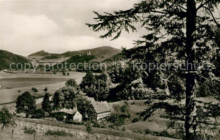 Ludwigstein Werleshausen Flachsbachmuehle Jugendburg Burg Hanstein