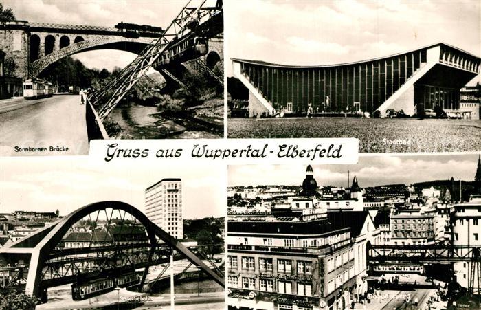 Elberfeld Wuppertal Sonnborner Bruecke Stadtbad