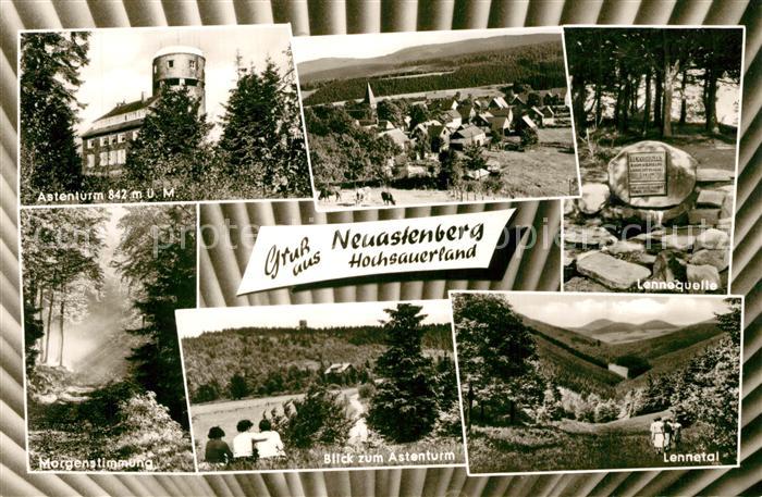 Neuastenberg Astenturm Lennetal Morgenstimmunt Lennequelle