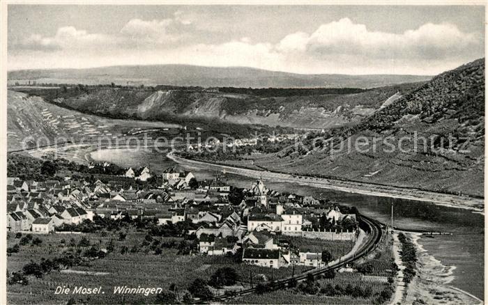Winningen Mosel Panorama