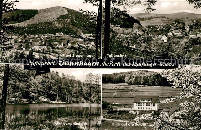 Ziegenhagen Witzenhausen Nymphenteich Schule Panoramen