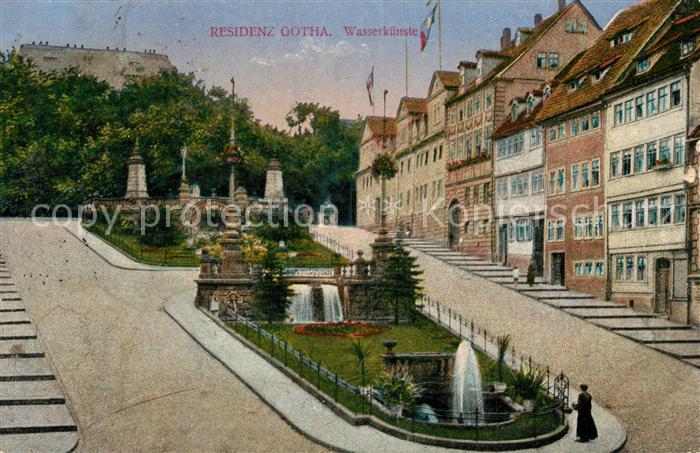 Gotha Thueringen Residenz Wasserkuenste