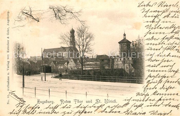 AUGSBURG  CITY Rotes Tor Sankt Ulrich