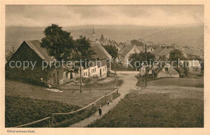 Oberwiesenthal Erzgebirge Ortsansicht