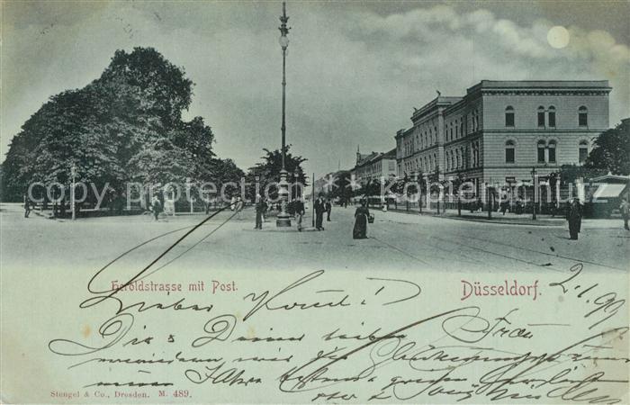DuessELDORF  CITY Heroldstrasse Post
