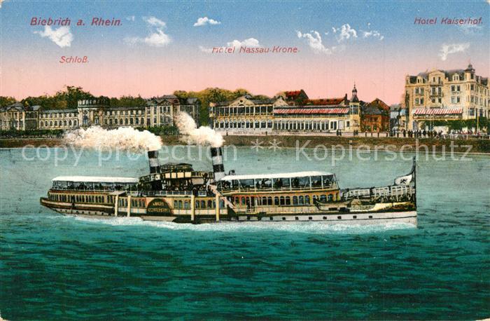 Biebrich Katzenelnbogen Schloss Hotel Nassau Krone Hotel Kaiserhof