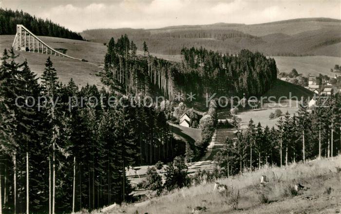 Altenau Harz Schultal Sprungschanze