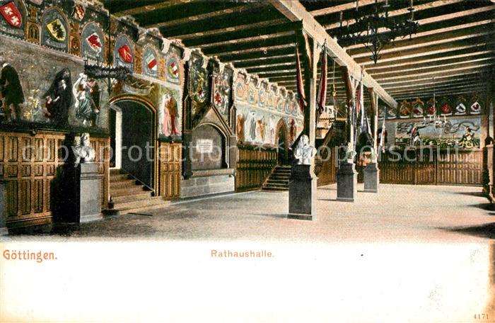 Goettingen Niedersachsen Rathaushalle