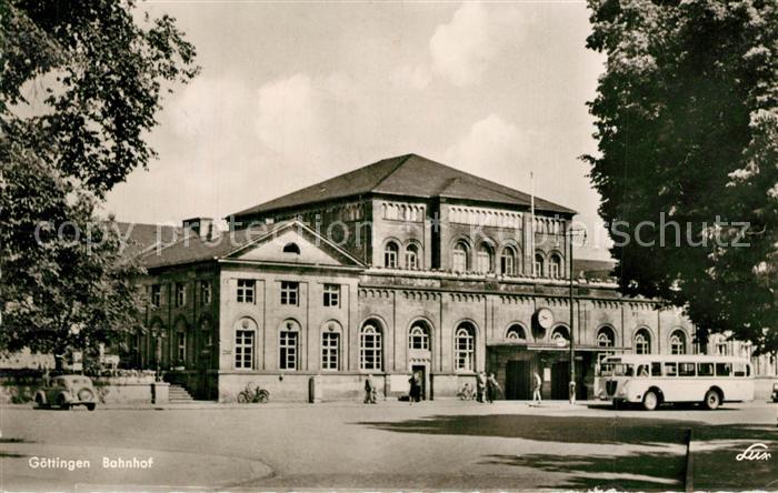 Goettingen Niedersachsen BAhnhof