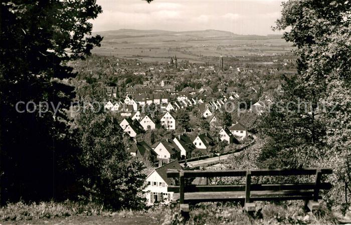 Goettingen Niedersachsen Blick vom Hainberg zum Hohen Hagen