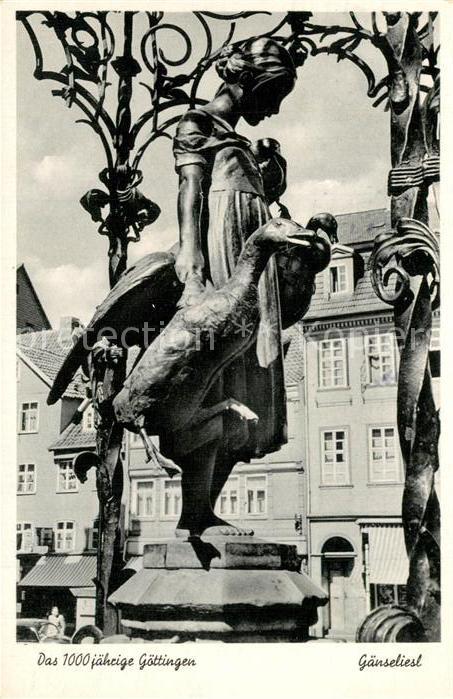 Goettingen Niedersachsen Gaenseliesel