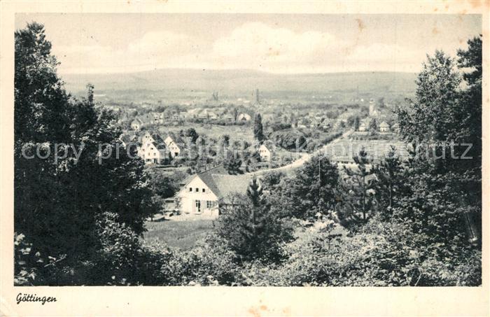 Goettingen Niedersachsen Panorama
