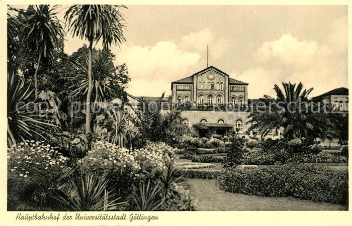 Goettingen Niedersachsen Hauptbahnhof