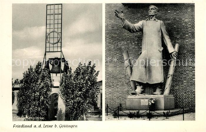 Friedland Goettingen Friedlandsglocke Heimkehrerdenkmal