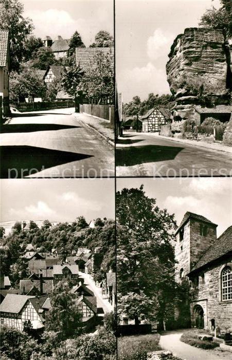 Reinhausen Goettingen Dorfstrasse Bielstein Klosterkirche