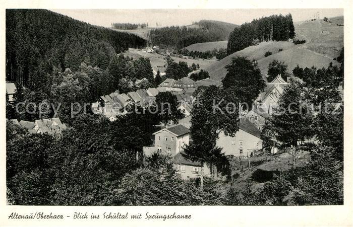 Altenau Harz Schultal Sprungschanze