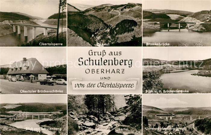Schulenberg Oberharz Okertalsperre Bramkebruecke Okertal