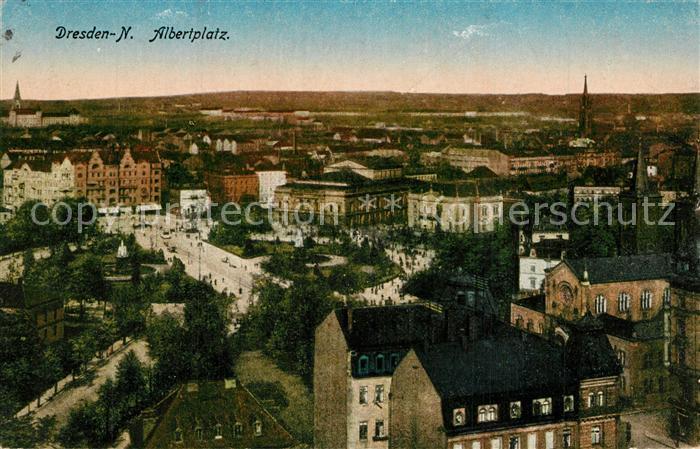 Neustadt Dresden Albertplatz