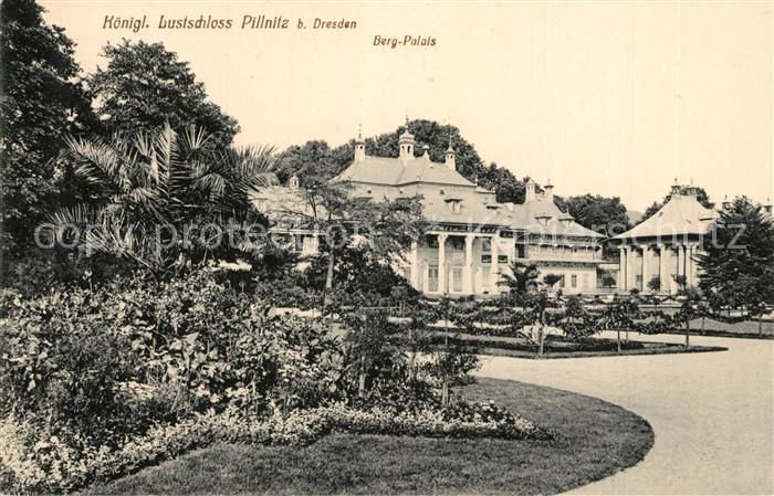 Pillnitz Koenigliches Lustschloss Berg Palais